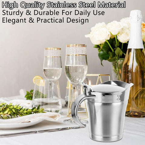 Riavzau gravy boat dishwasher-safe design eases cleanup.