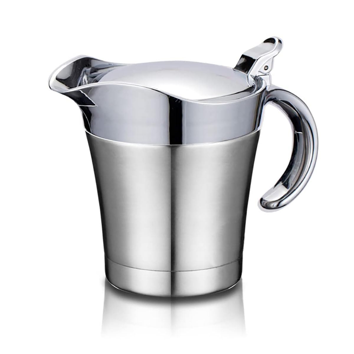 Riavzau gravy boat double-wall insulation keeps sauces hot while remaining cool.