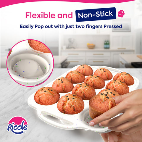 RICCLE stackable design saves cabinet space for easy storage.