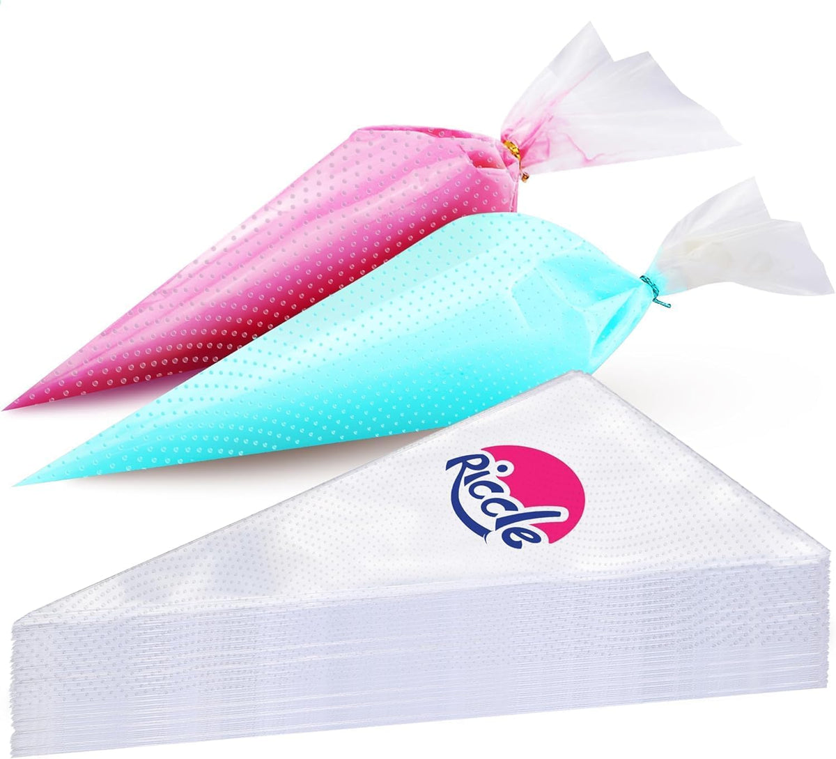 RICCLE extra-large 24-inch piping bag ready for smooth frosting decorations.