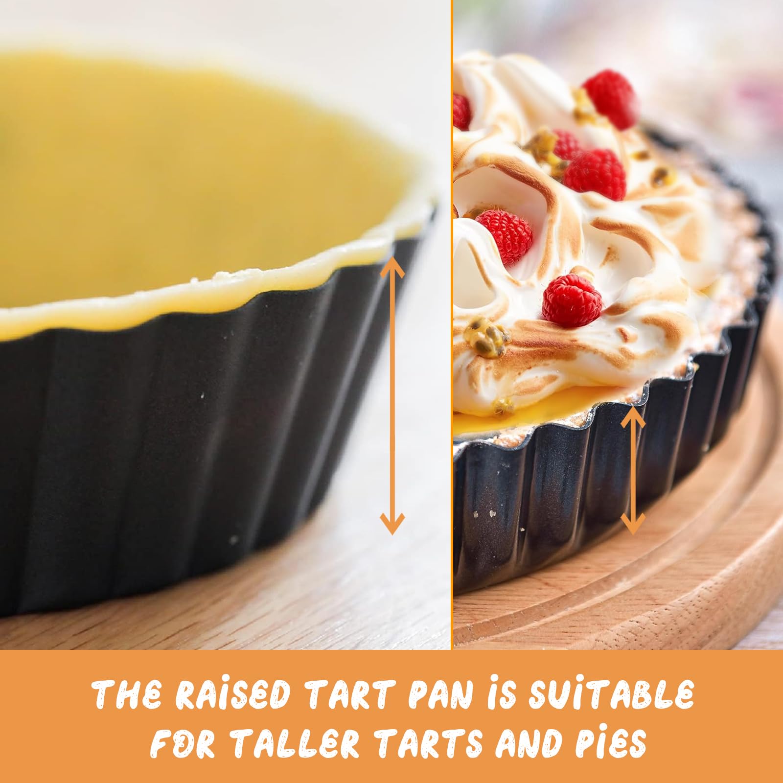 RICHSC-PAN non-stick coating close-up ensures smooth release