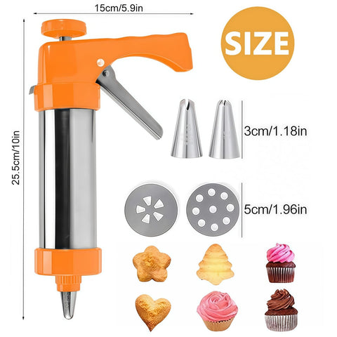 Ridanstian ergonomic handle provides comfortable cookie shaping.
