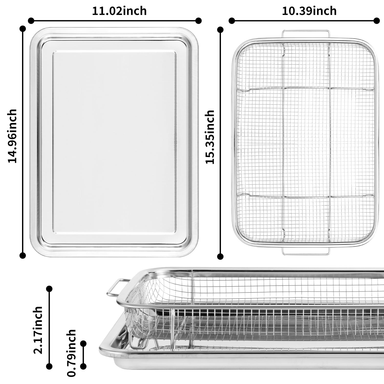 RIDGEPOLE stainless steel basket close-up highlights durability and corrosion resistance