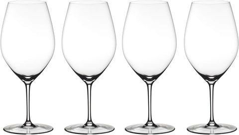 Riedel 00 Collection 001 red wine glass set of 4 with clear design for versatile use