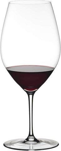 Riedel 00 Collection 001 red wine glass balancing tannins across red wines