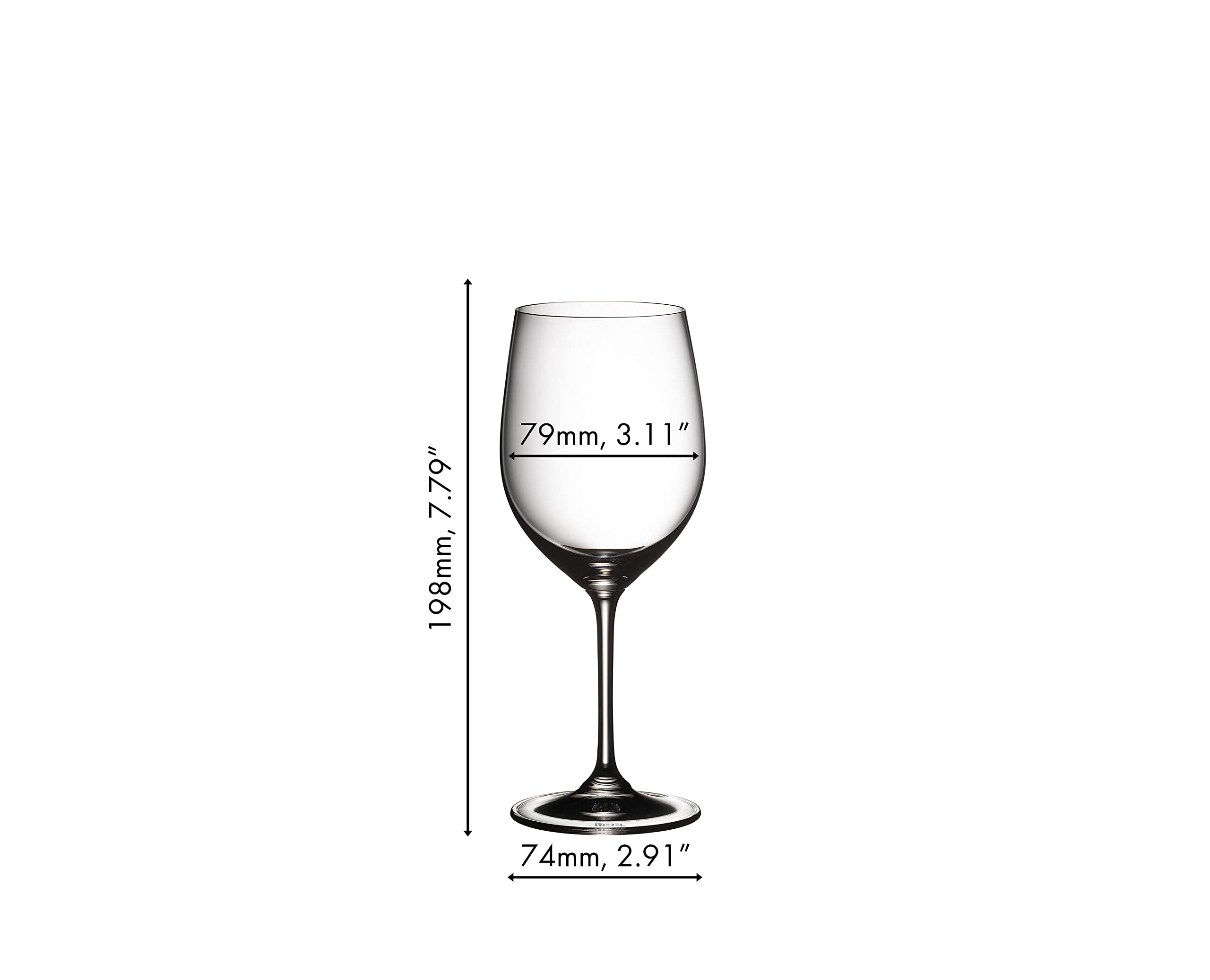 Riedel Bar collection two pack in home bar setting for white wine service