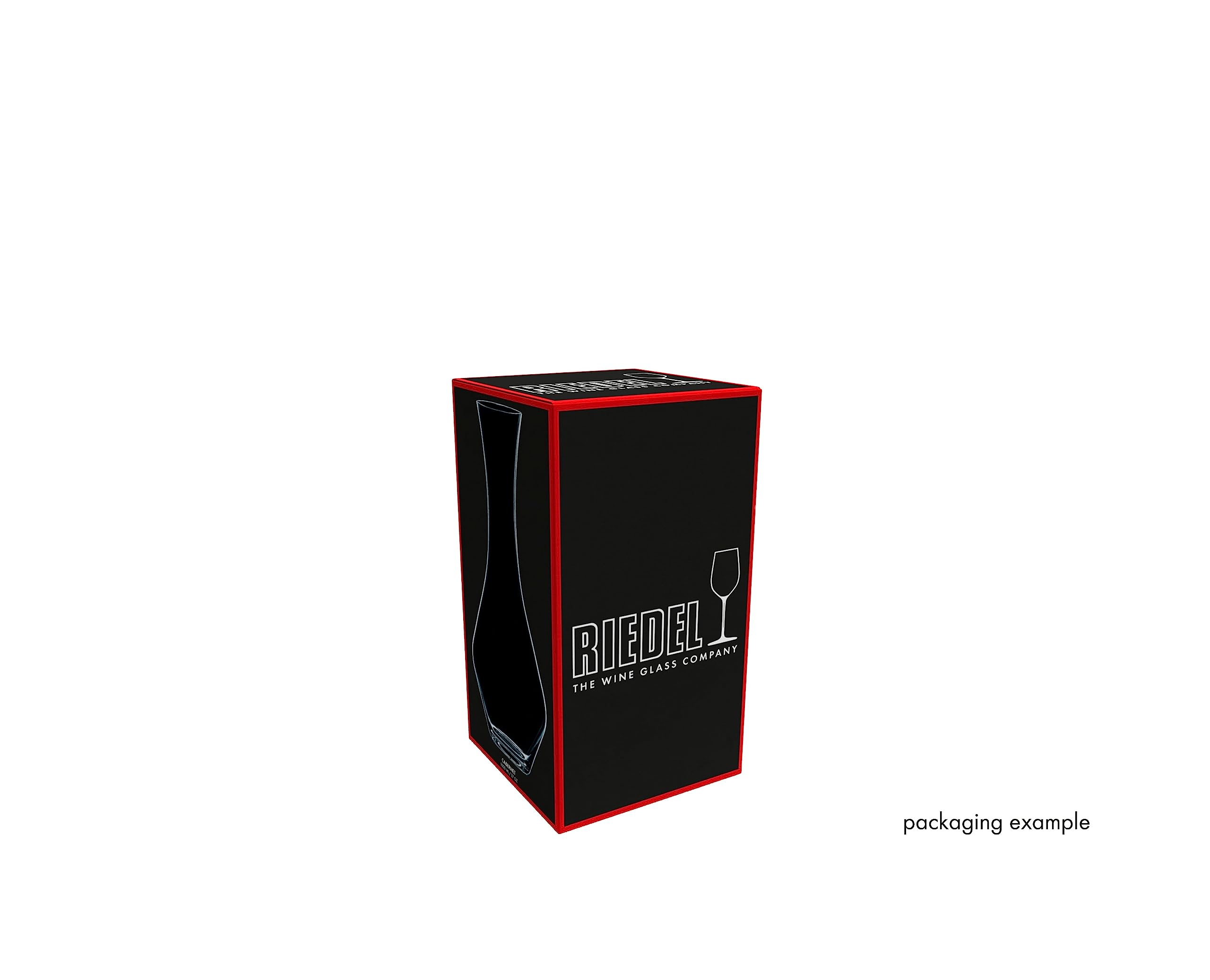 Riedel Cabernet decanter demonstrates pouring action to minimize spills.