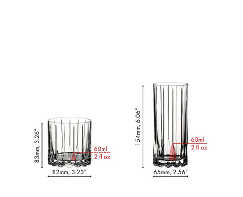 Riedel drink-specific glassware set ideal for bar and home use