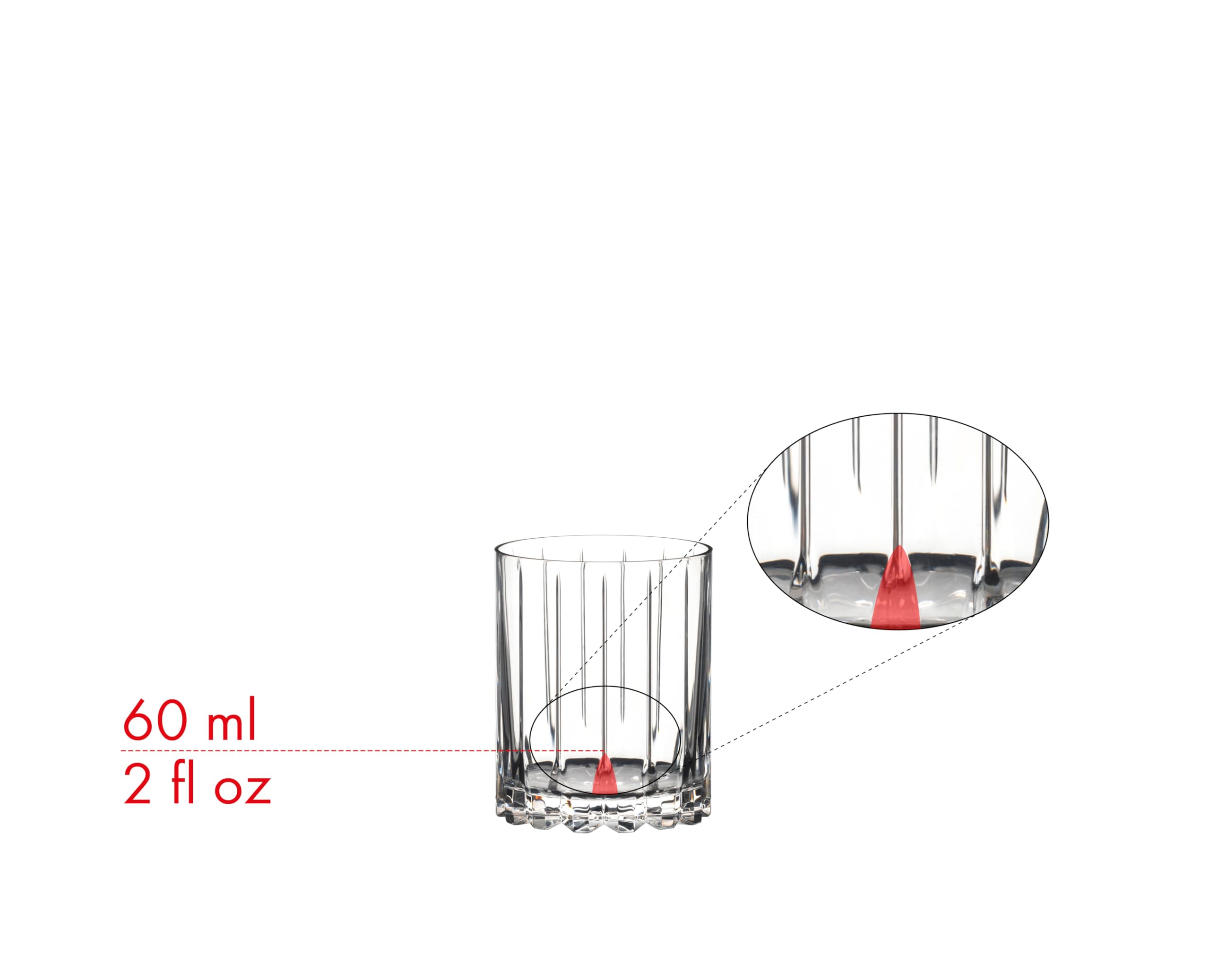 Riedel lead-free crystal doubles as durable, clear everyday glass.