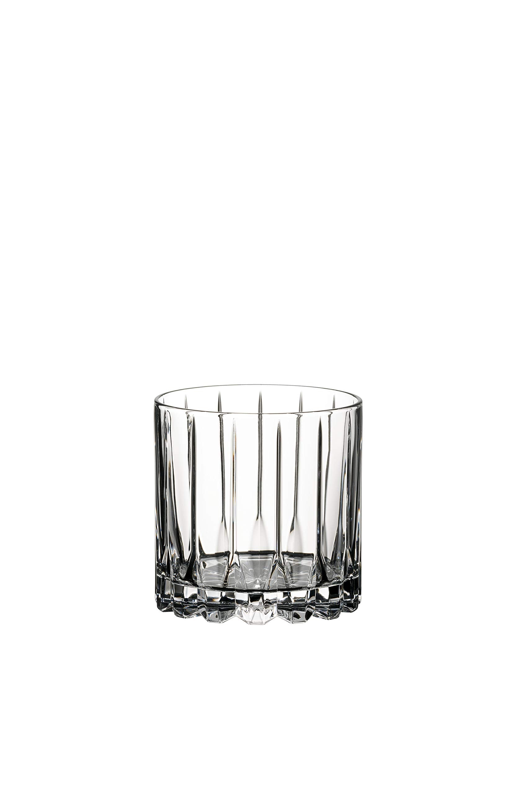 Riedel ice optimized glass geometry for precise pours and presentations