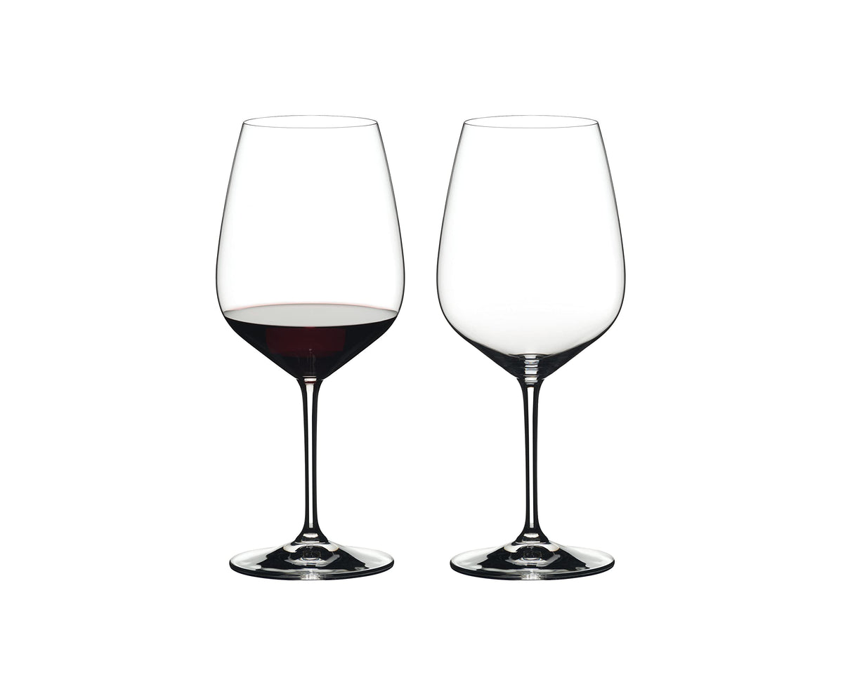 Riedel Heart to Heart Cabernet glass two-pack for elegant wine service