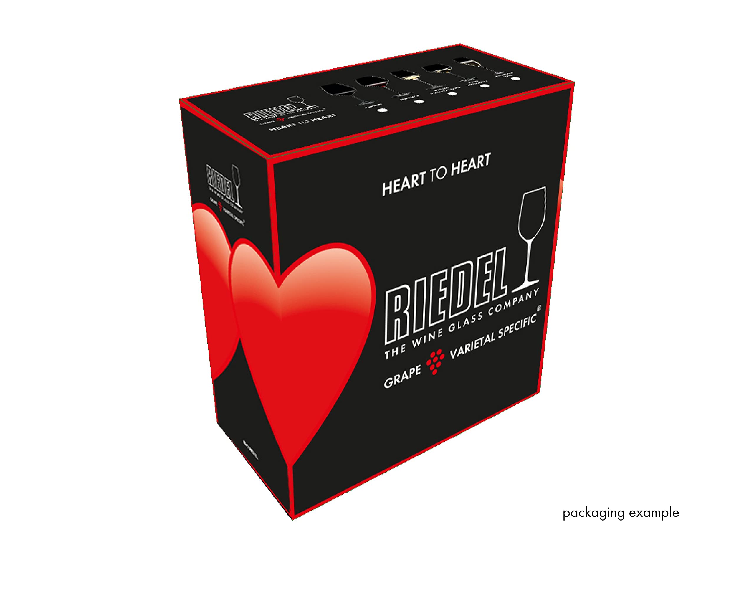Riedel Heart to Heart glass is dishwasher safe for easy care