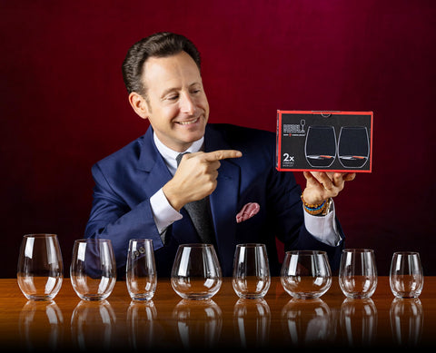 Riedel The O is ideal for everyday use and casual gatherings.