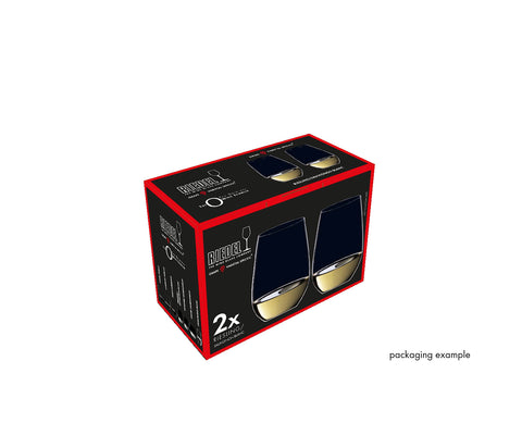 Riedel O modern look, easy to hold during casual entertaining.