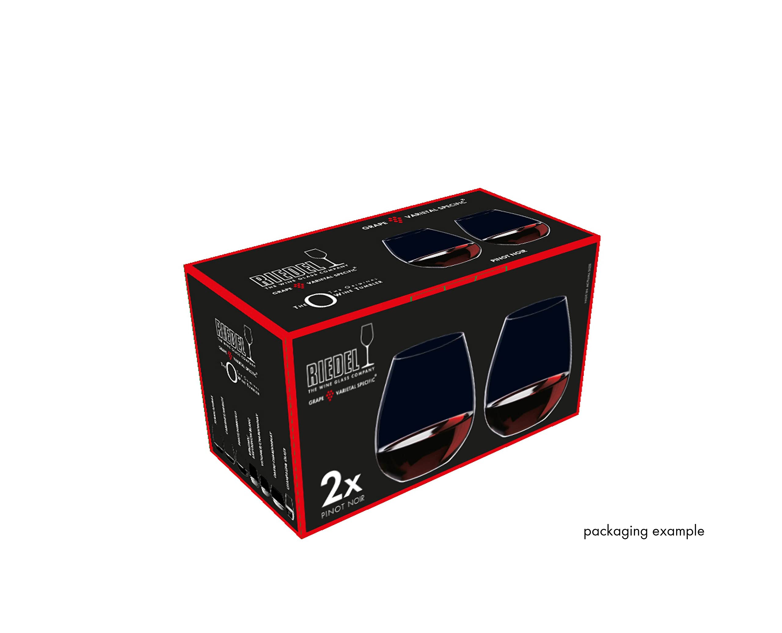 Riedel The O Pinot/Nebbiolo compact design fits small cabinets or picnics.
