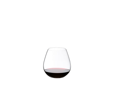 Riedel The O Pinot/Nebbiolo dishwasher-safe glass for quick cleanup.