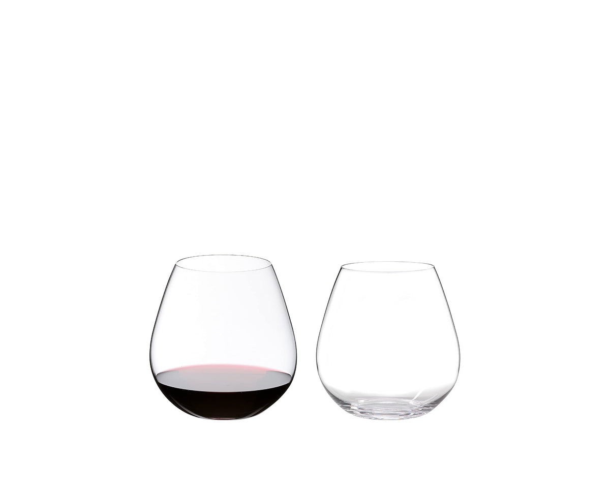 Riedel The O Pinot/Nebbiolo stemless glass for everyday use and easy stacking.