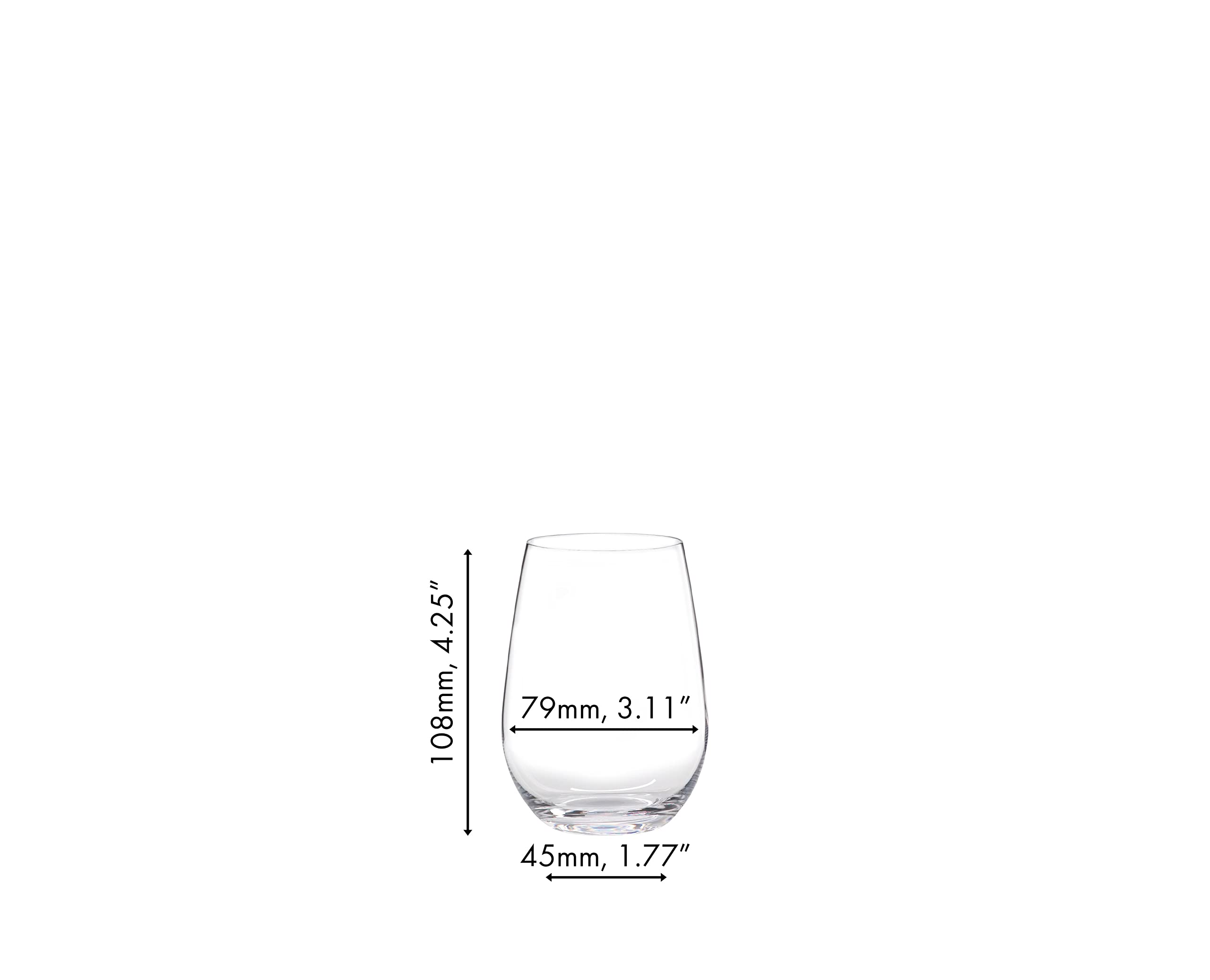 Riedel O portable, compact design fits picnic baskets and mini bars.