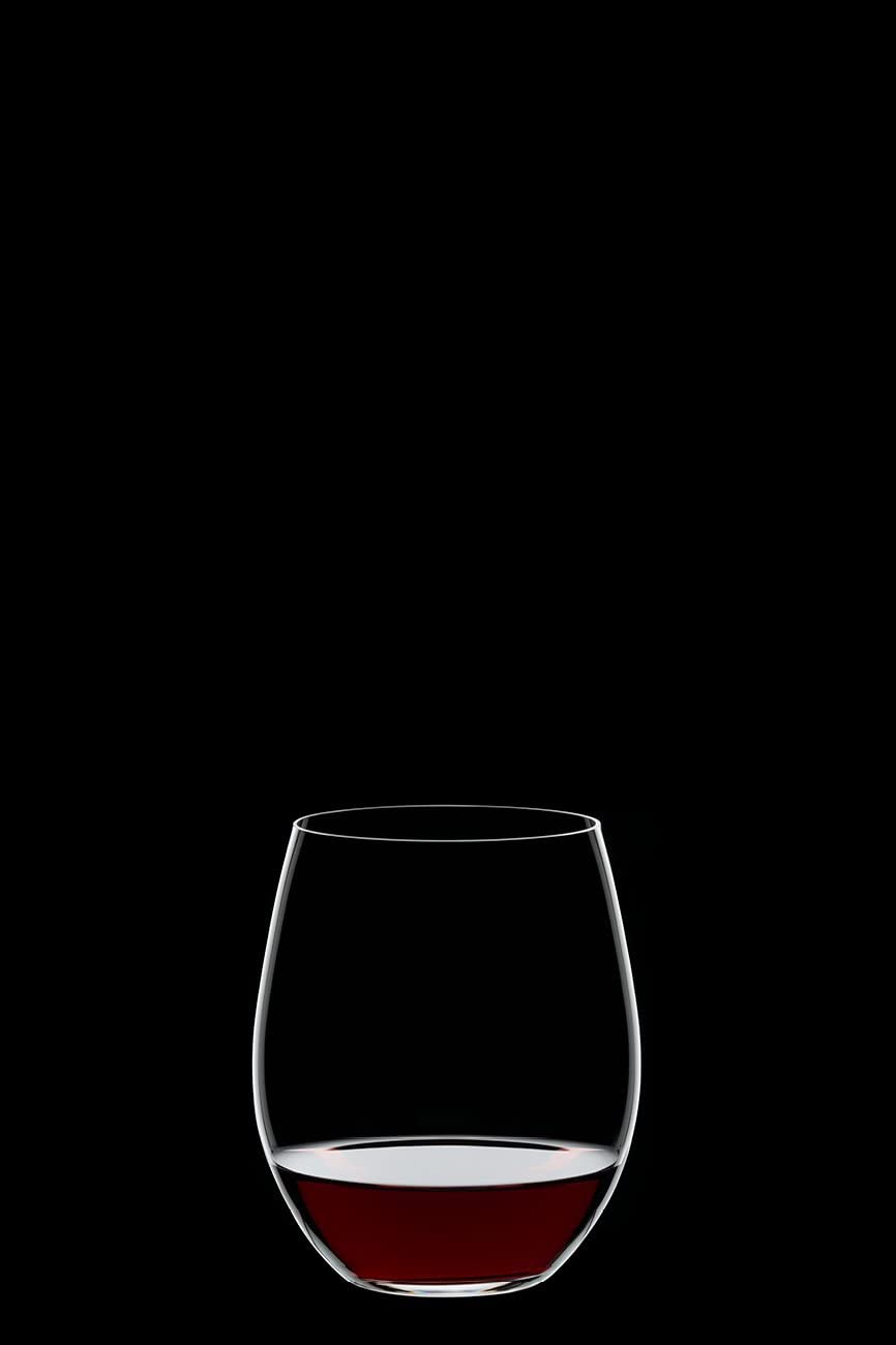 Riedel The O red wine tumbler showcases structure and finesse.
