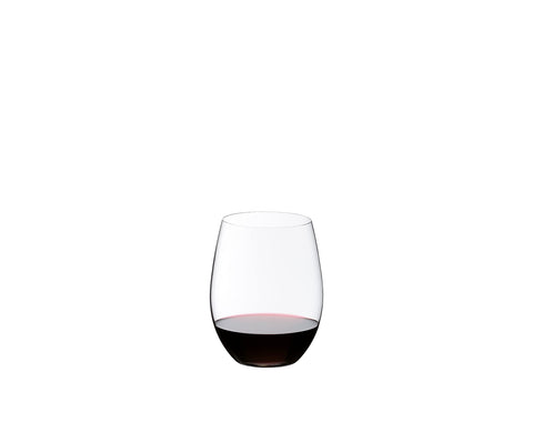 Riedel The O stemless design reduces breakage and stacks neatly.