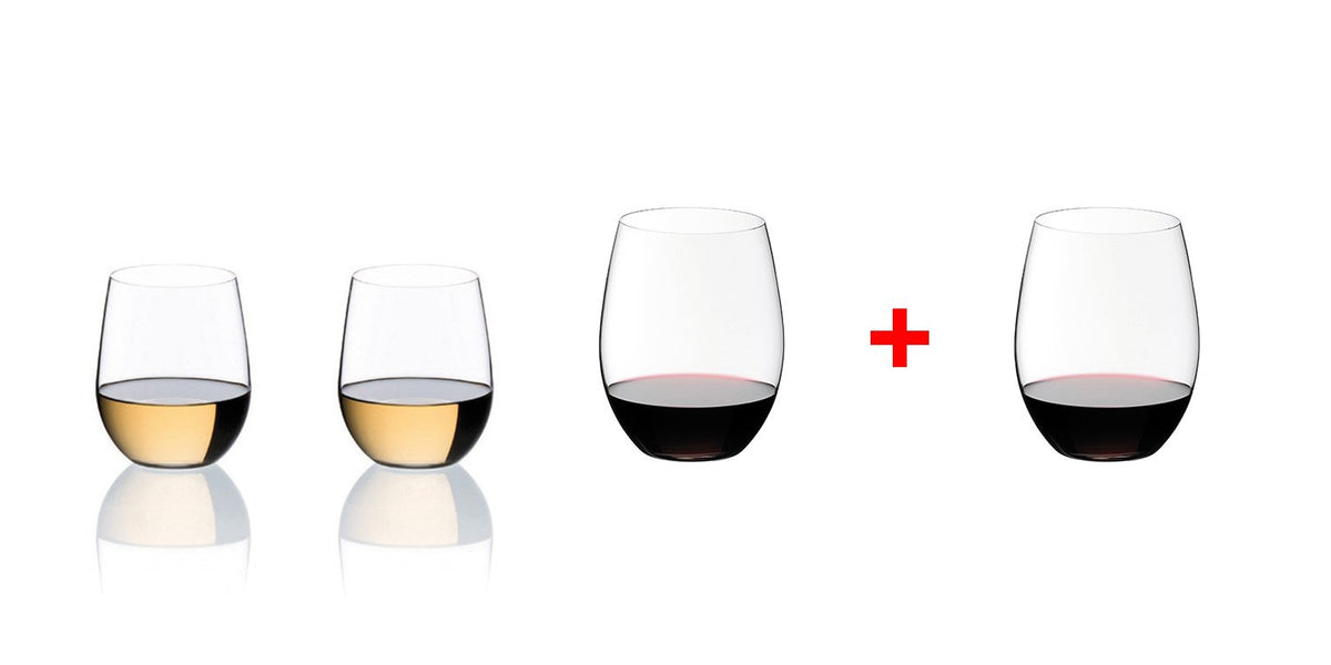 Riedel O Cabernet/Merlot glass enhances aroma for full-bodied reds