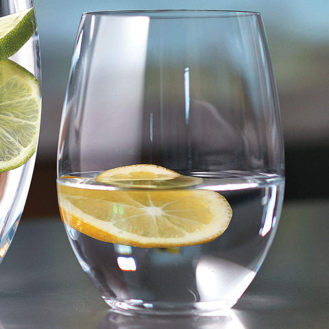 Riedel The O wine tumbler dishwasher-safe glass for easy cleanup