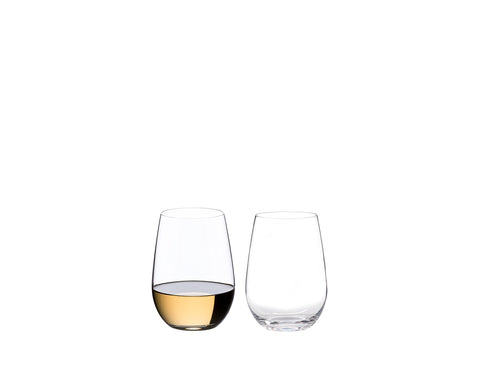 Riedel O Riesling/Sauvignon Blanc tumbler showing balanced aroma and flavor.