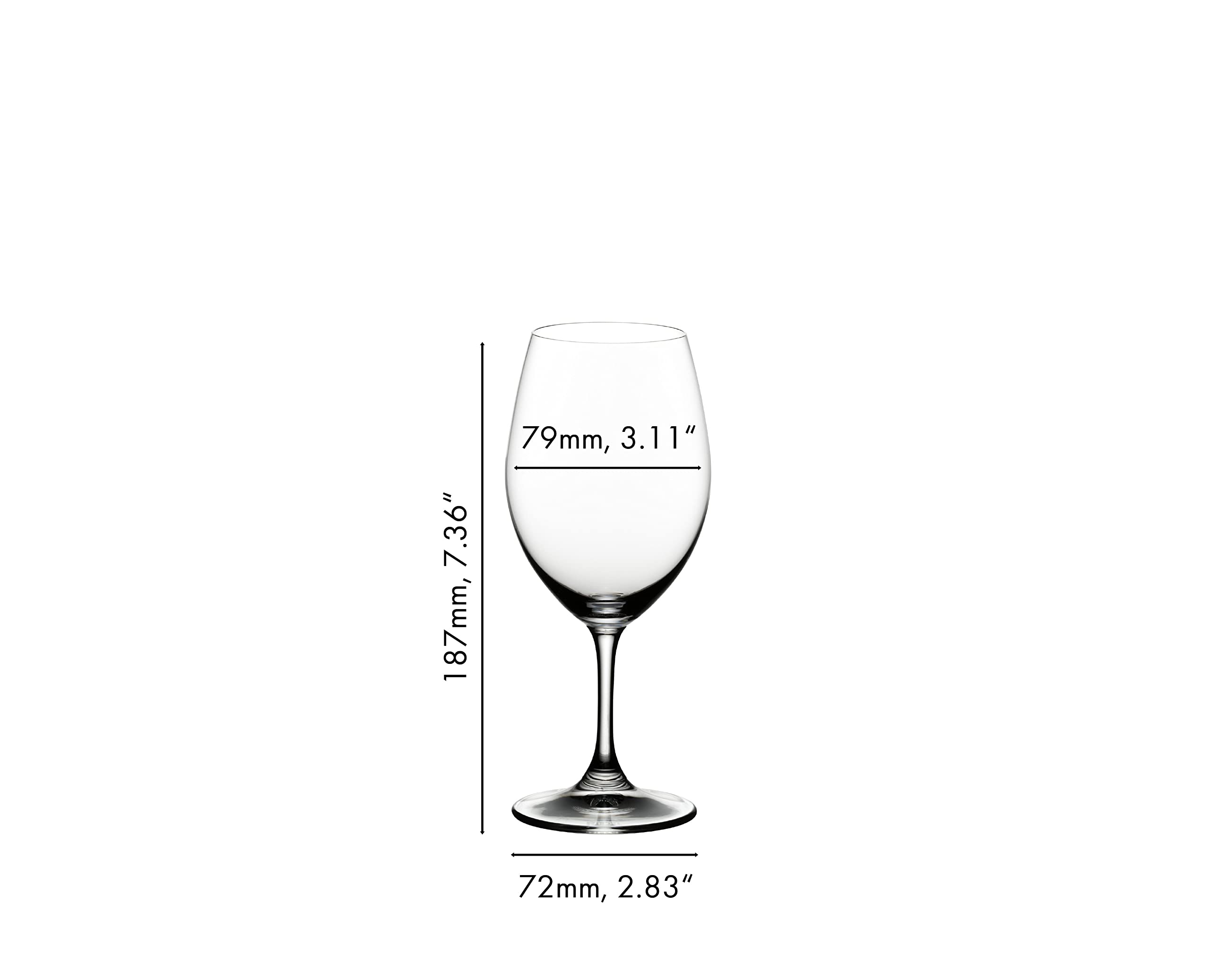 Dishwasher-safe Ouverture glass for easy cleanup after dinners.