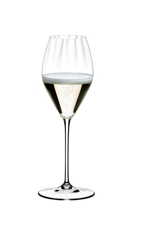 Riedel Performance crystal glass designed for complex aromatics and tasting.