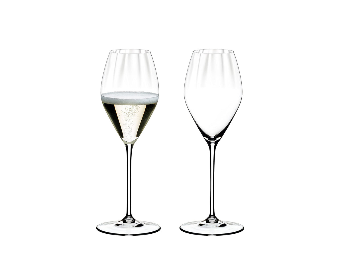Riedel Performance champagne glass two-pack ideal for dry champagnes.