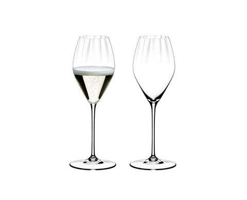 Riedel Performance champagne glass two-pack ideal for dry champagnes.