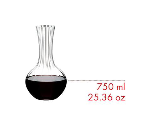 Riedel Performance Decanter single-piece design simplifies setup and reduces fuss