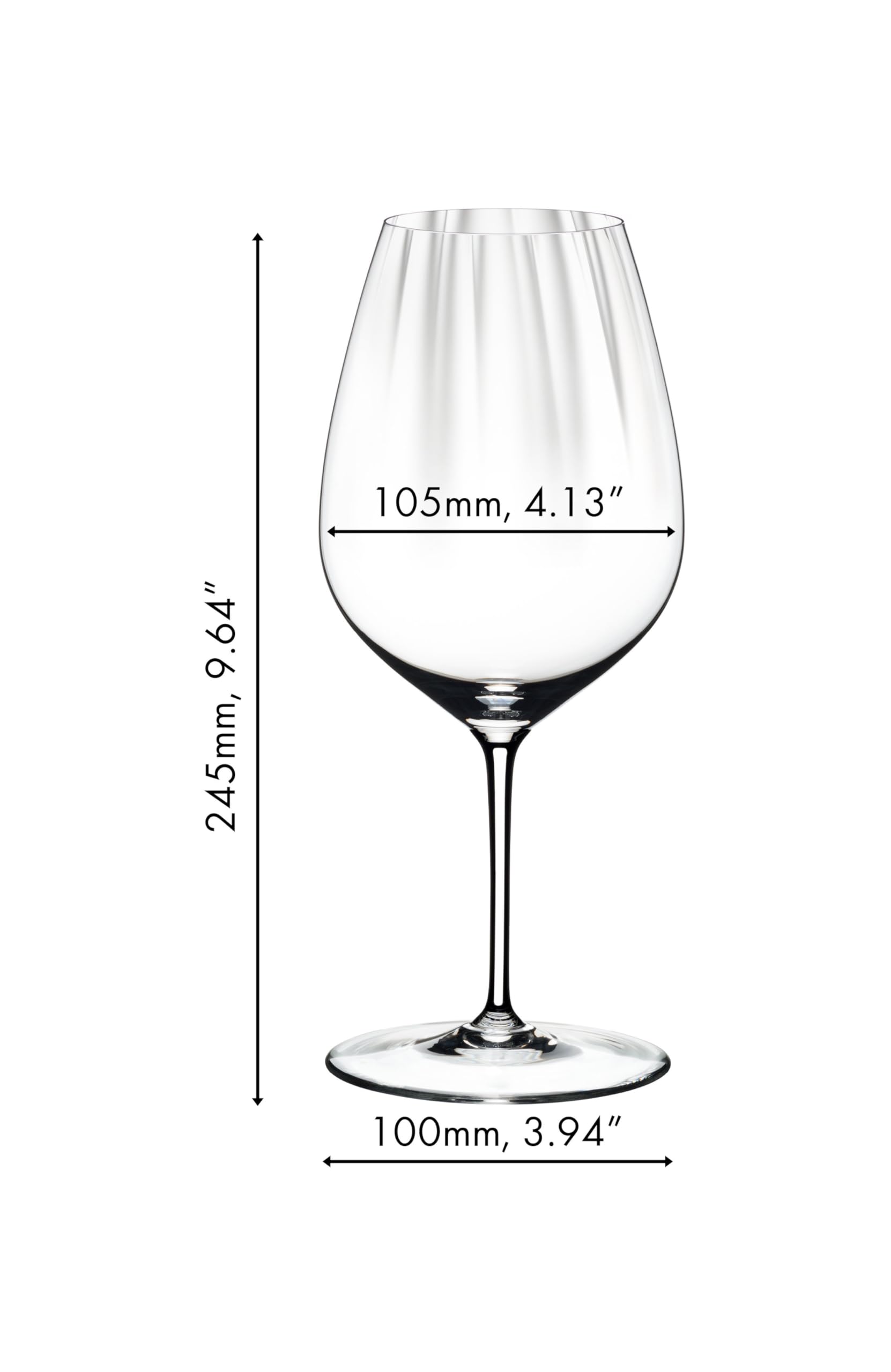 Two-glass set ideal for intimate tastings and dinner parties with Riedel Performance.