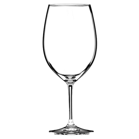 Riedel Vinum Cabernet Sauvignon/Merlot glass ideal for developing bouquet in full-bodied reds