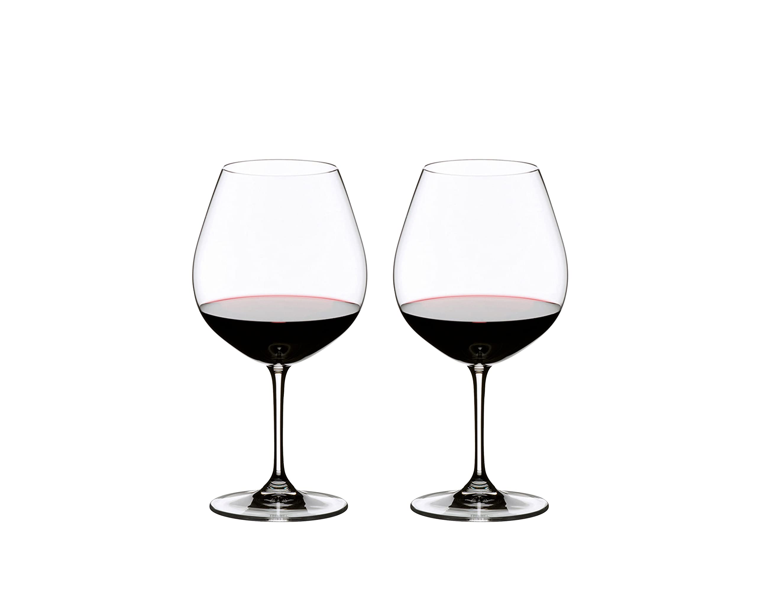 Riedel Vinum Pinot Noir Burgundy Red glass with balloon bowl enhances aroma and balance