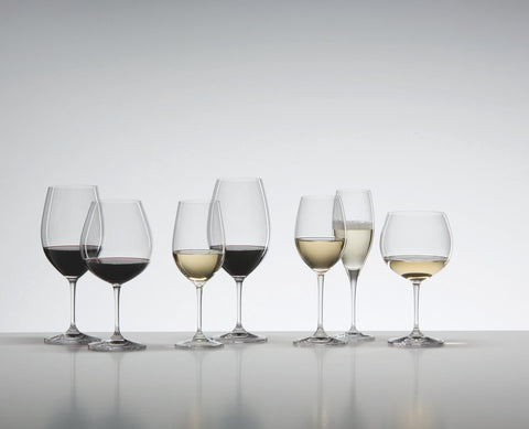Riedel Vinum Pinot Noir Burgundy Red glass pairs with Burgundy varietals