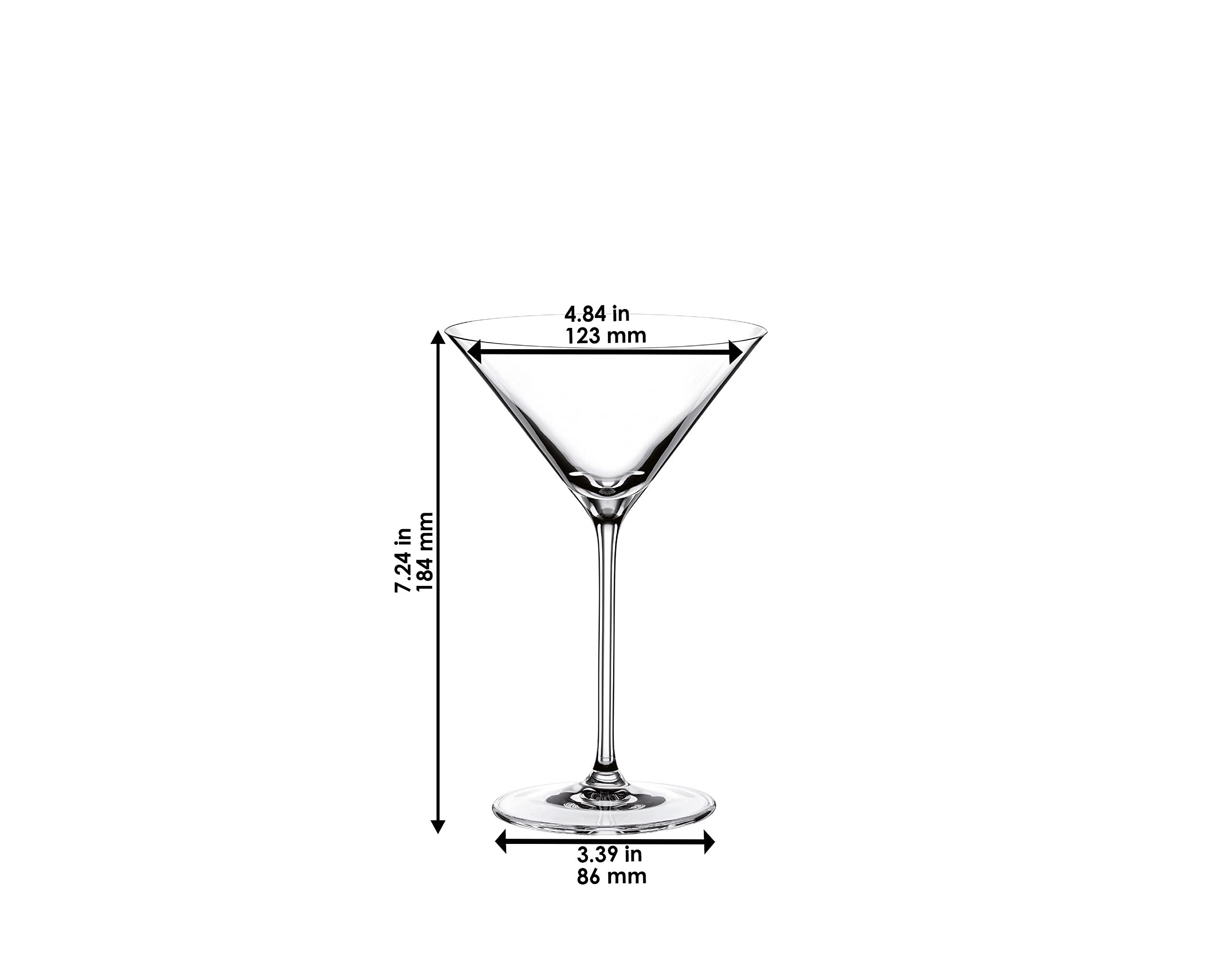 Riedel Vinum XL martini glasses dishwasher-safe convenience for easy cleanup