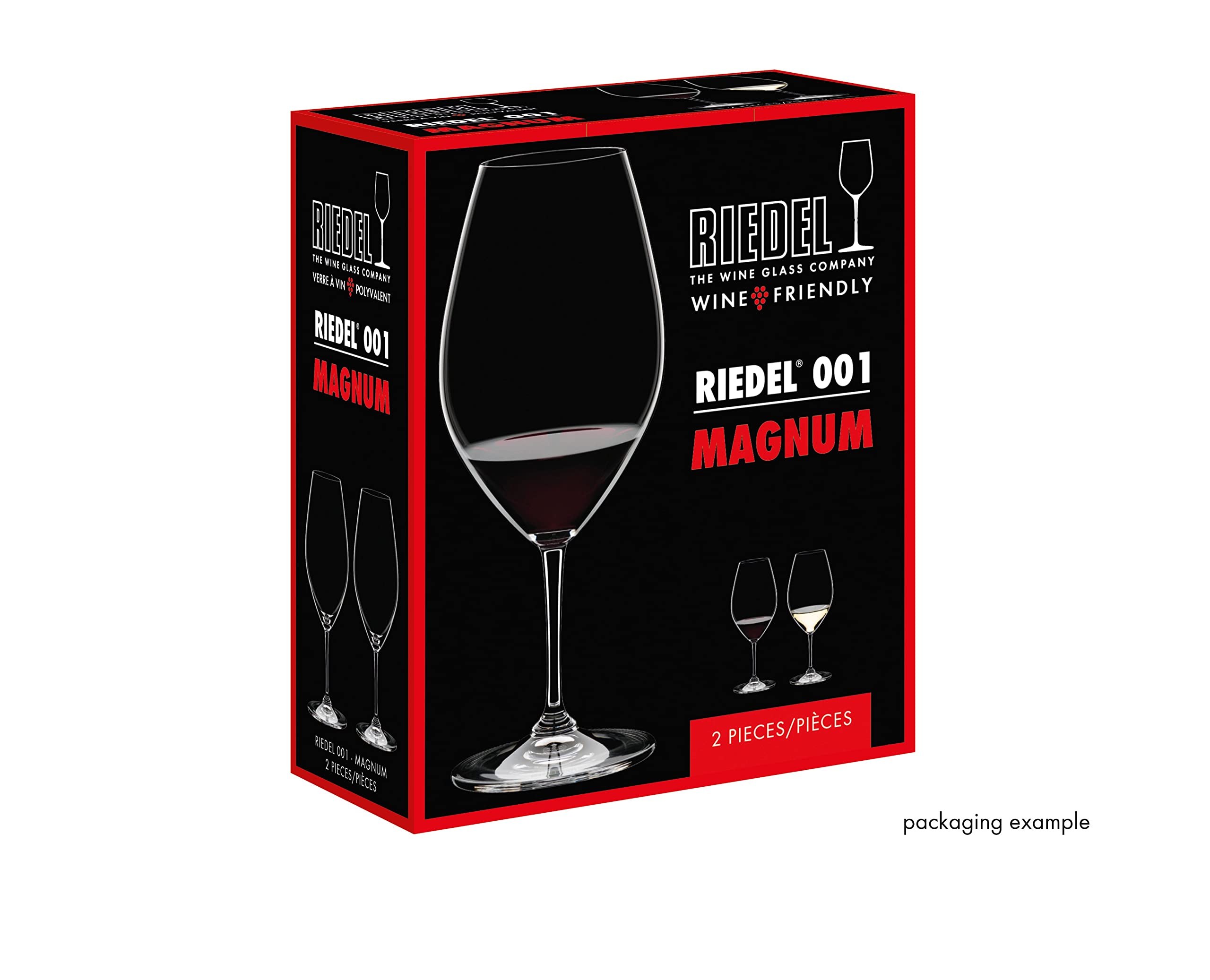 Riedel Wine Friendly decanter enhances aeration and serving.