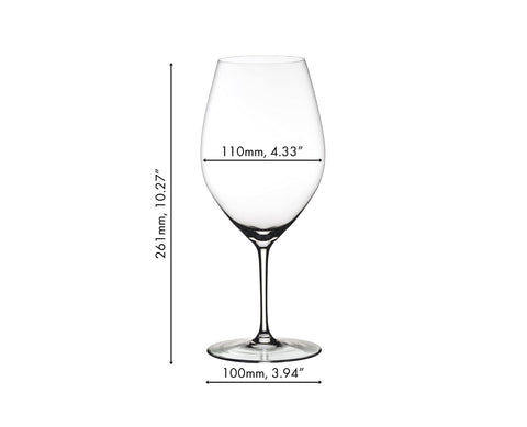 Riedel Wine Friendly white champagne glass ideal for celebrations.