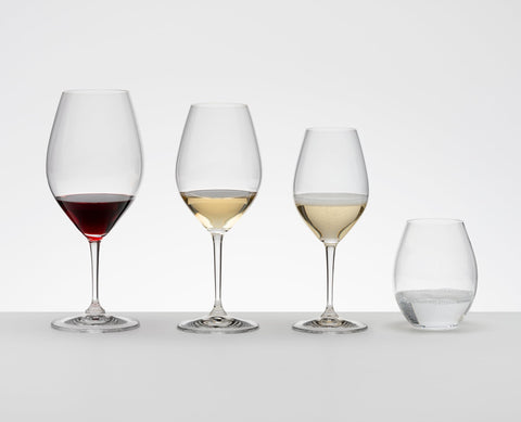 Riedel Wine Friendly 003 dishwasher-safe glass simplifies cleanup after tastings.