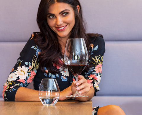Riedel Wine Friendly red glass aroma release highlights red wines.