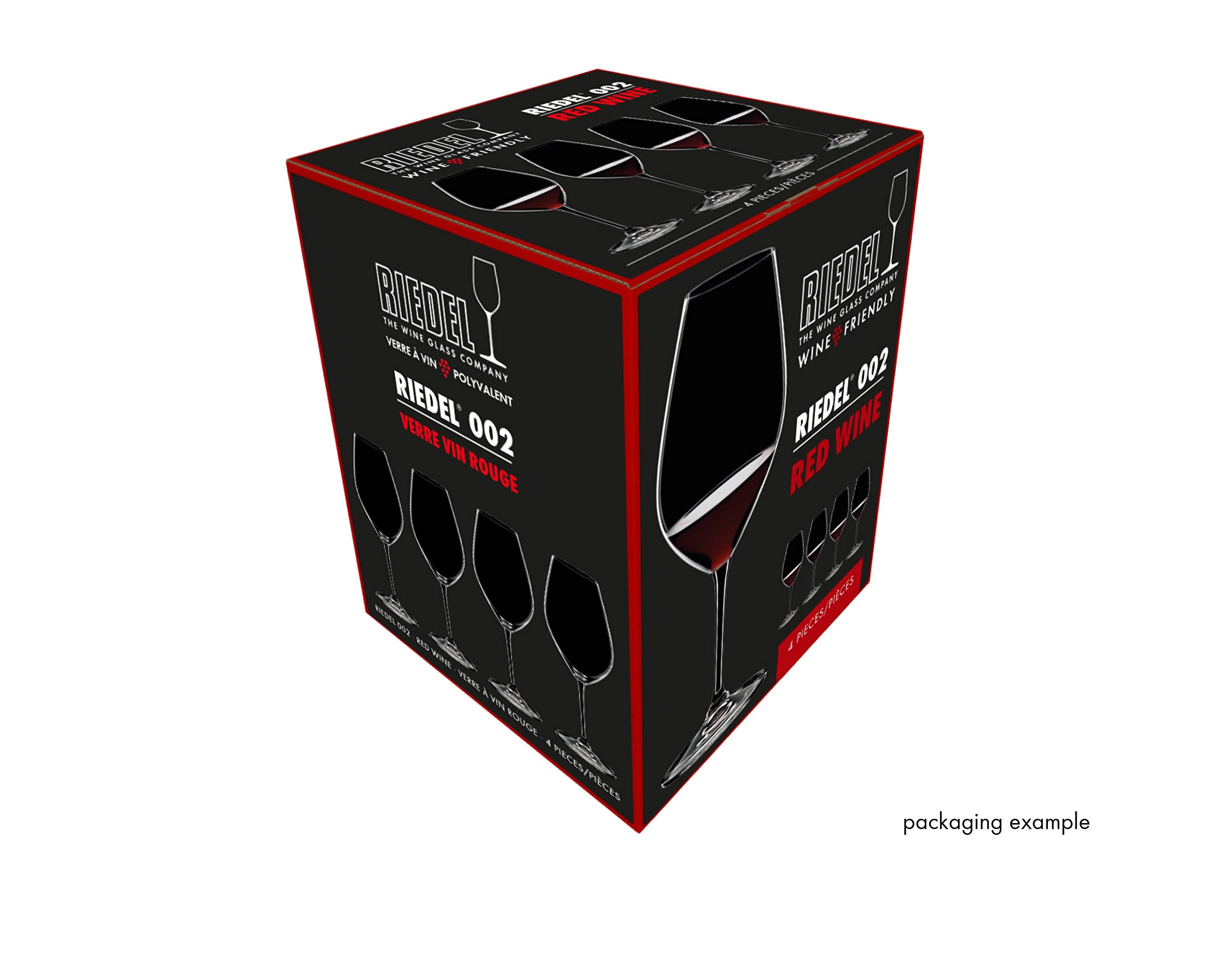Riedel Wine Friendly red glass is dishwasher-safe for easy cleanup.