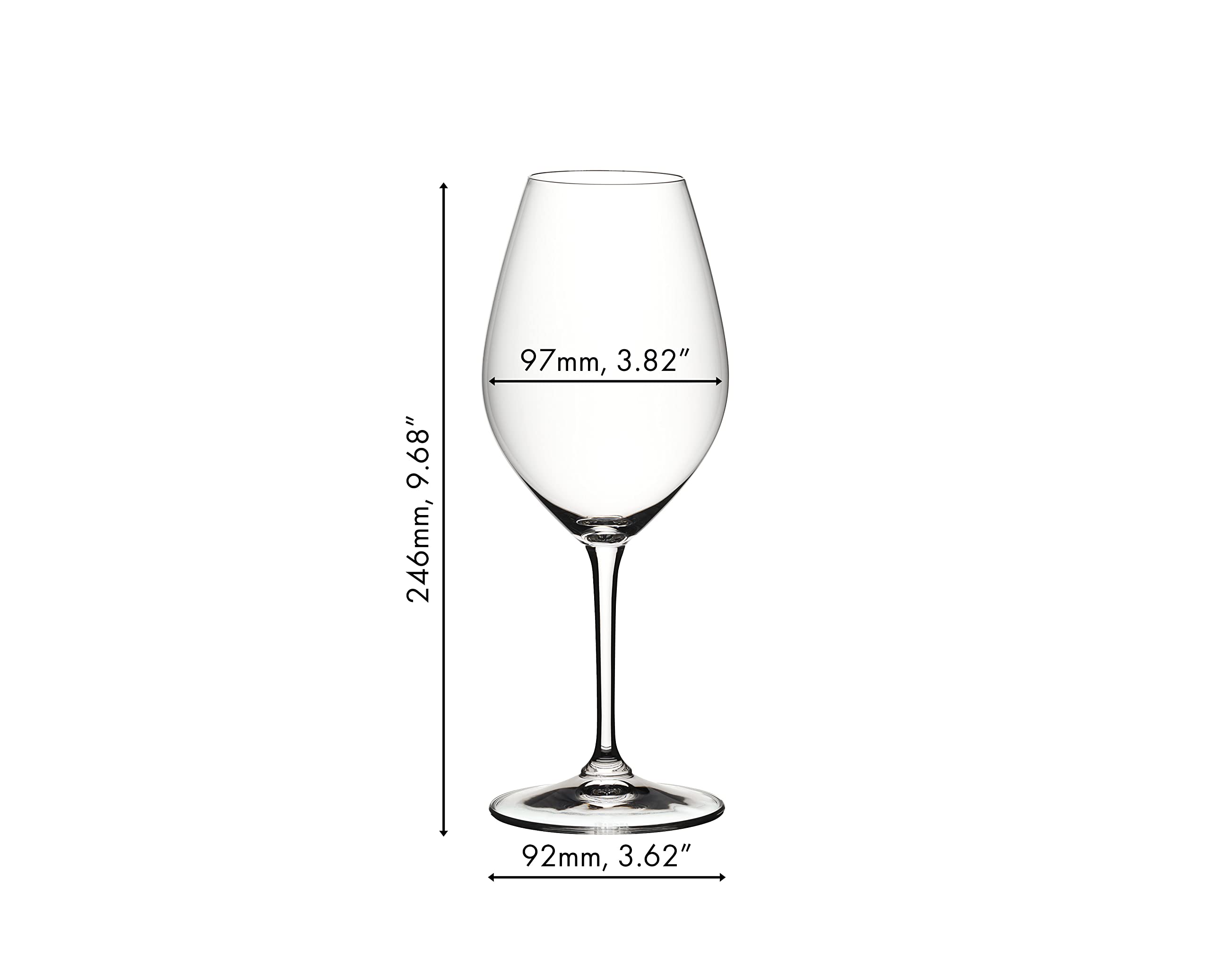 Riedel Wine Friendly red glass balances tannins for smoother pours.