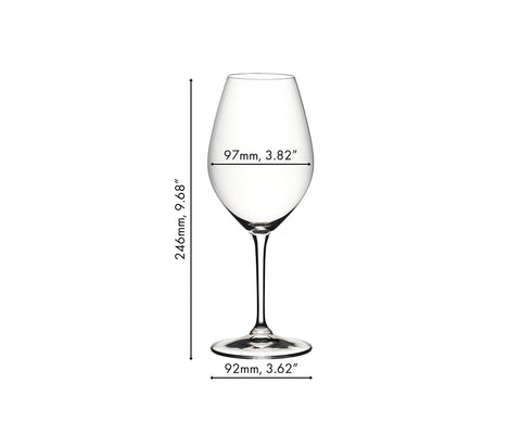 Riedel Wine Friendly red glass balances tannins for smoother pours.