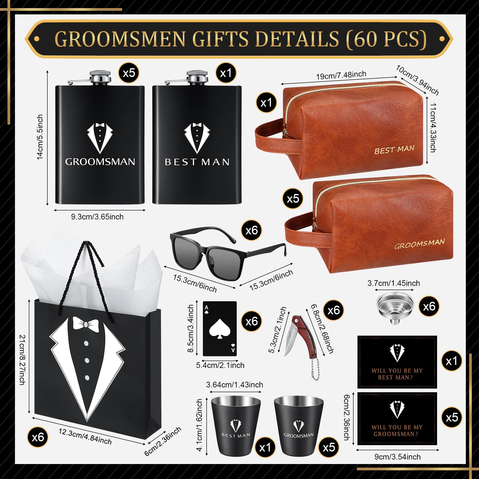 Rigibright stainless shot glasses for durable, stylish wedding keepsakes.