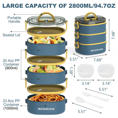 RIKDOKEN leakproof seal with secure buckles prevents spills in bags.
