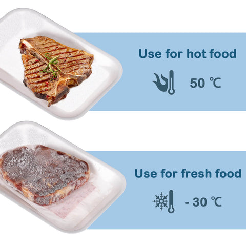RIKICACA disposable serviceware ideal for grocery stores and takeout counters.