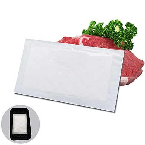 RIKICACA meat absorbent pads show Dri Lock 60g for dry, fresh meat trays.