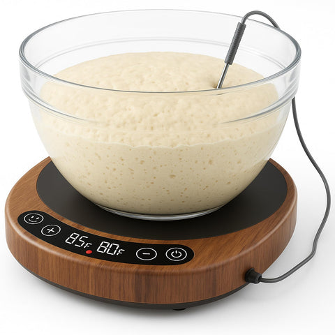 Risecret Pro 2026 proofing base top view, ideal for steady dough rise