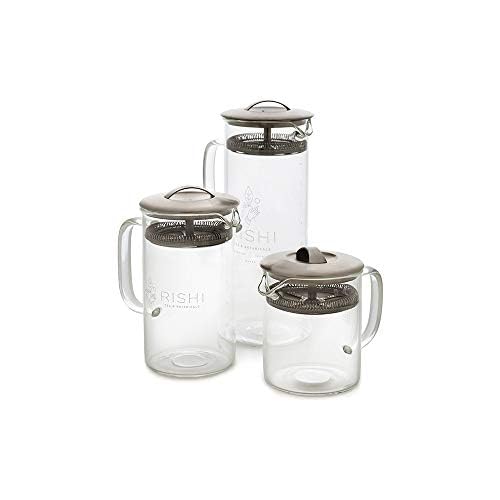 Rishi Tea Simple Brew teapot easy cleaning from lid filter.